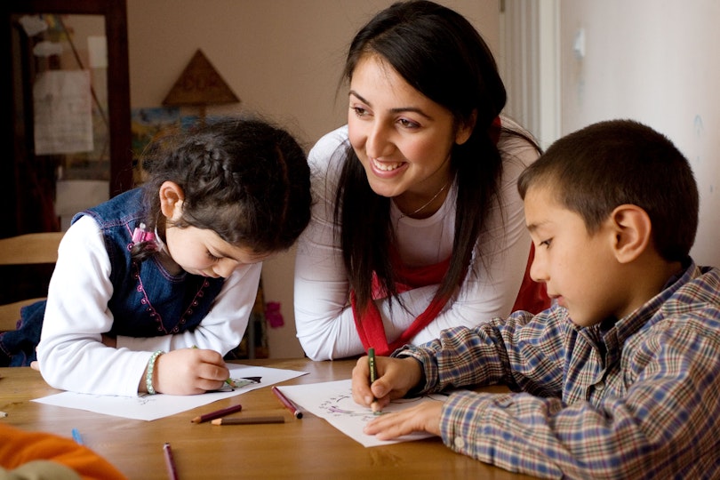 Children learning together